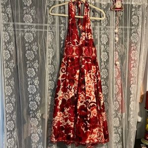 Adrianna Papell Halter Dress